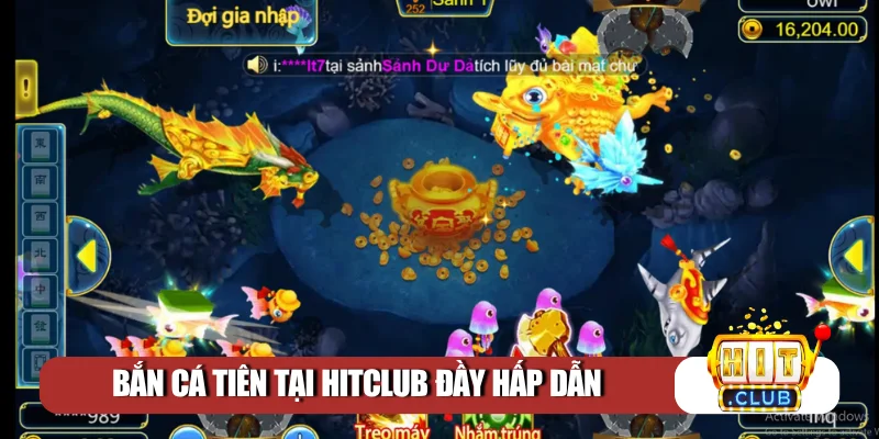 Bắn cá Tiên tại Hitclub đầy hấp dẫn